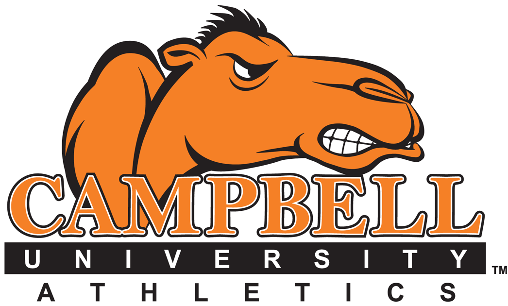 Campbell Fighting Camels 2005-2007 Wordmark Logo 04 vinyl decal